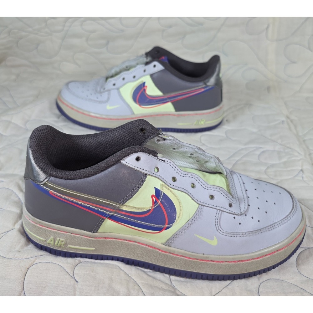 Nike Air Force 1 LV8 Evolution Of Swoosh GS CT1628 001‎ Youth Size 5Y Womens 6.5